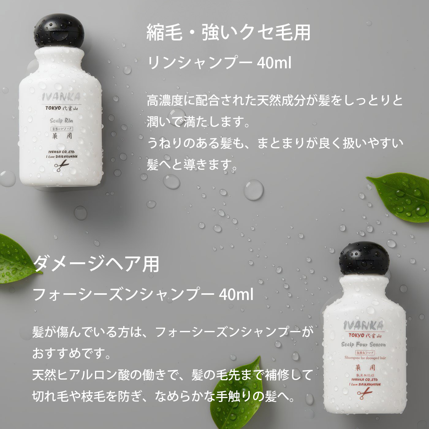 イヴァンカ リンシャンプー　フォーシーズンシャンプー