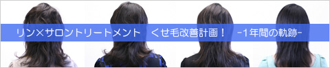 クセ毛改善計画